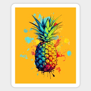 Tropical Pineapple Magnet